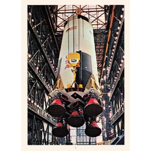 Vintage 1970s Florida Lot of 9 Photos Disney World NASA Apollo Saturn V KSC image 2