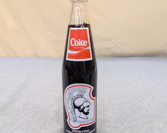 1984 Troy State University Trojans NCAA Football National Champion Coke Bottle