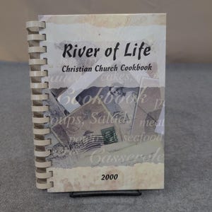 River of Life Christian Church Cookbook 2000 Logansport Indiana Disciples Christ image 1