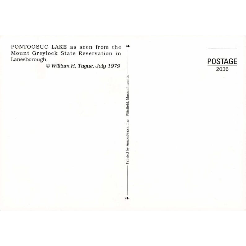 William H Tague, juego de 15 postales, Berkshires, Tanglewood, Leonard Bernstein, Naturaleza imagen 10