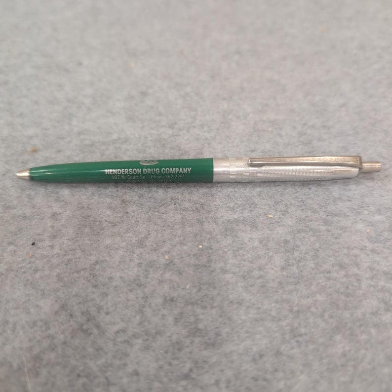 Vintage Henderson Drug Company Readyriter Pen Pharmacy Pharmacist Talladega AL image 2