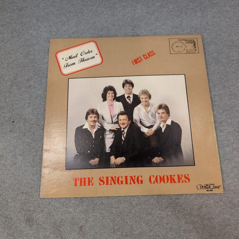 The Singing Cookes Mail Order From Heaven Vinyl LP Wind Chime Records WC-5013 image 1