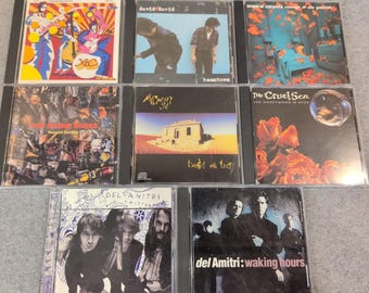 8 CD Lot British Antipodean Alt Rock Stone Roses Midnight Oil XTC Del Amitri