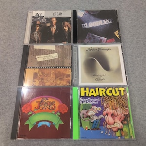 6 CD Lot Blues Rock Guitar Cream Robin Trower George Thorogood James Gang image 1
