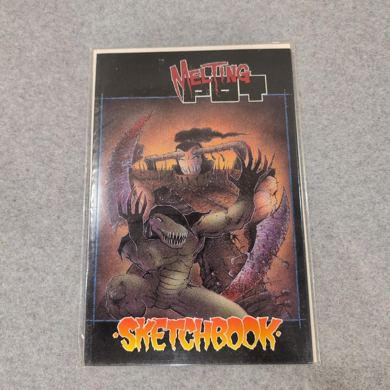 Melting Pot Sketchbook Kevin Eastman Simon Bisley Kitchen Sink Press 1993 image 1