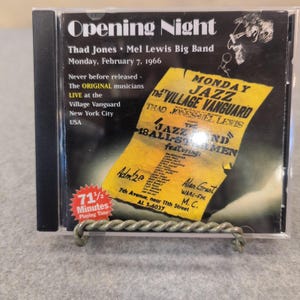 Thad Jones Mel Lewis Big Band Opening Night Live Village Vanguard CD 1966 Jazz image 1