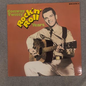 Conway Twitty Rock n Roll Years Vinyl LP Bear Family Records BFX 15174/4 1985 image 1