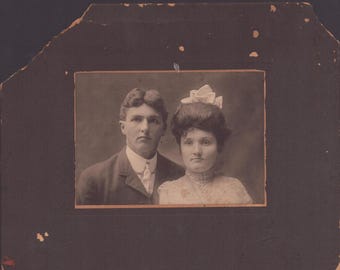 Antikes Fotokonvolut, Fannin County, Texas, Familie Ladonia, Bonham Studio, ca. 1900-1915