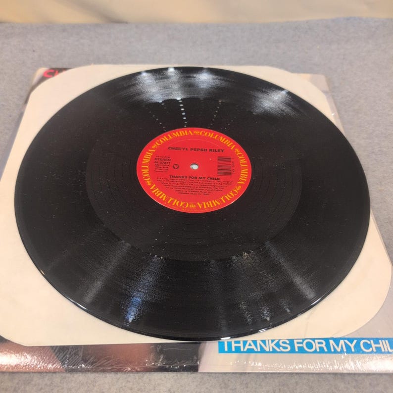 "Cheryl Pepsii Riley ""Thanks For My Child 12"" Vinyl Single 1988 Galaxy 44 07871" Bild 3