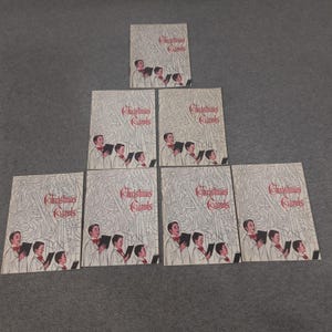 Lot of 7 Vintage 1962 John Hancock Christmas Carols Songbooks Sheet Music Choir image 1