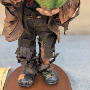 Emmett Kelly Jr. Real Rags Eating Cabbage 2 Kolekcjonerska figurka klauna z limitowanej edycji zdjęcie 4