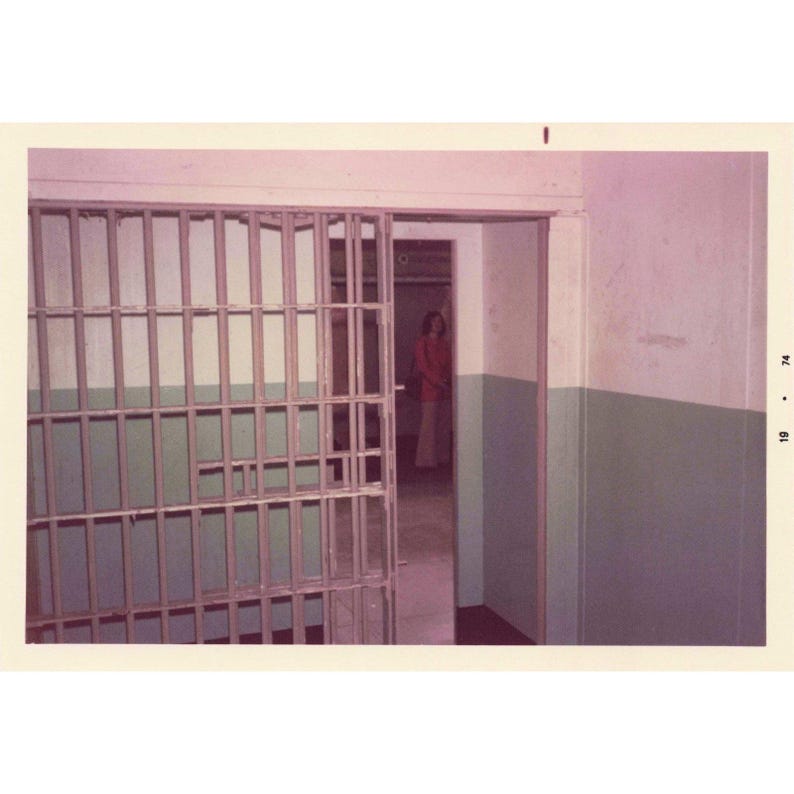 Vintage 1974 Alcatraz Island San Francisco Prison Cell Block Photo Lot of 13 image 4