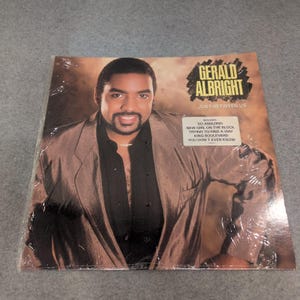 Gerald Albright Just Between Us Vinyl LP 1987 Atlantic Records 81813-1 Jazz R&B image 1