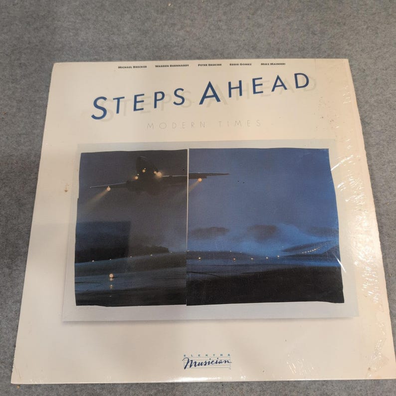 Steps Ahead Modern Times Vinyl LP 1984 Elektra Musician 60351-1-E Michael Brecke image 1