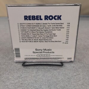 Rebel Rock Sony Music Special Products CD Stevie Ray Vaughan Charlie Daniels image 2