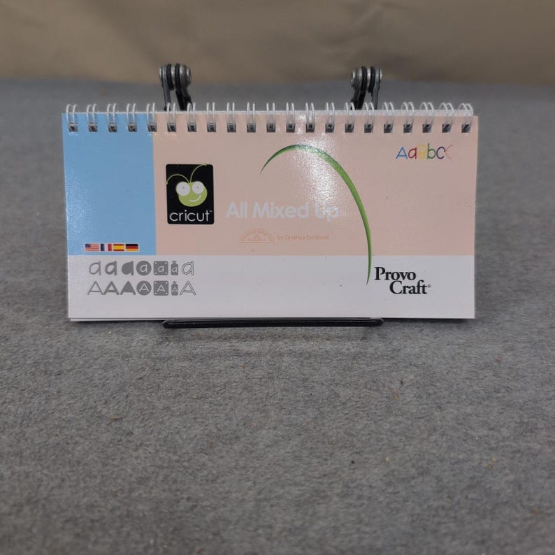 Manual de instrucciones de Cricut All Mixed Up de Cynthea Sandoval, Provo Craft 29-0051 imagen 1