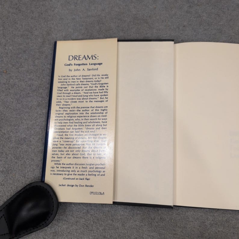 Dreams God's Forgotten Language John A Sanford Hardcover 1968 Jungian Psychology image 3