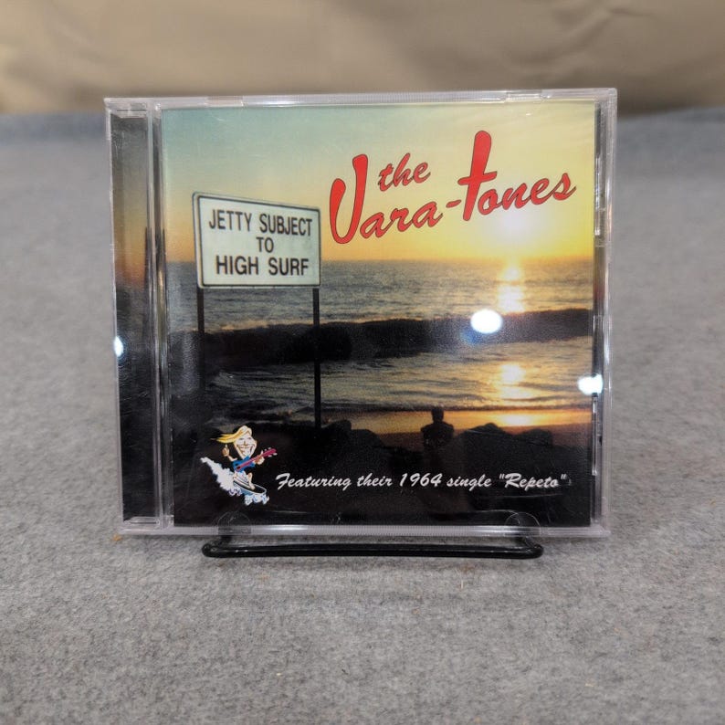 The Vara-Tones Jetty Subject to High Surf CD Surf Rock Repeto 709363676029 image 1