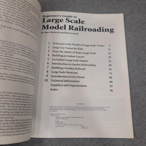 Beginner's Guide to Large Scale Model Railroading Marc Horovitz Russ Larson 1994 image 3