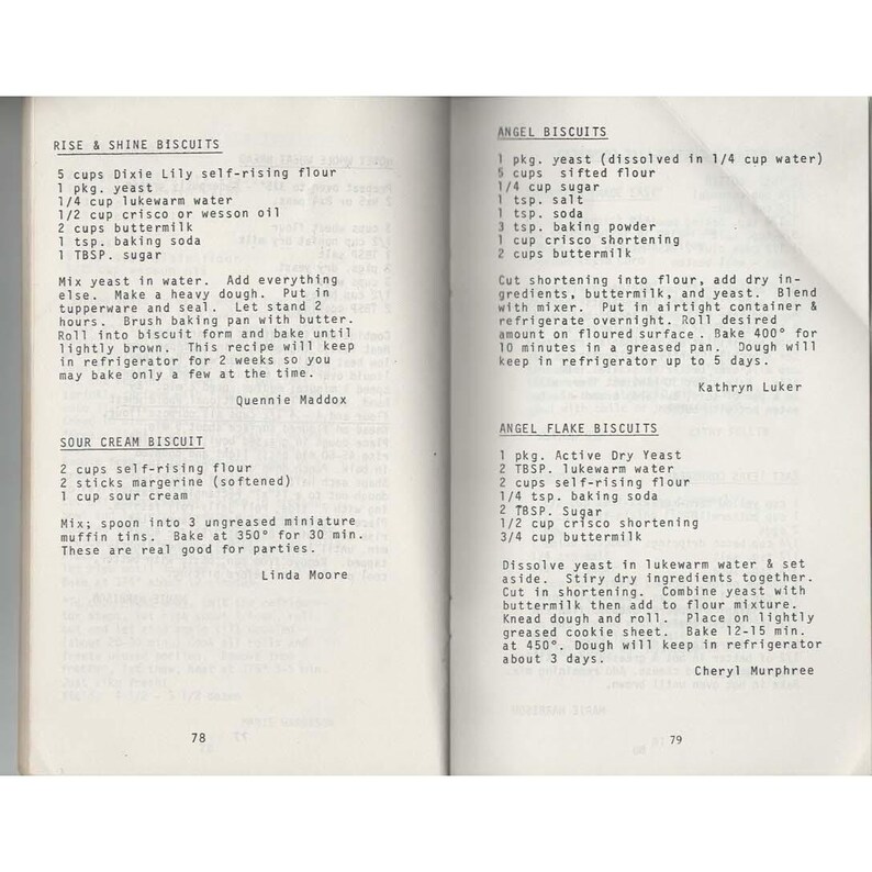 Le donne battiste condividono il libro di cucina del Pane della Vita Hilldale Baptist Church Bham, AL immagine 2