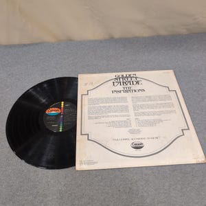 The Inspirations Golden Street Parade Vinyl LP Canaan Records CAS-9779-LP Gospel image 2