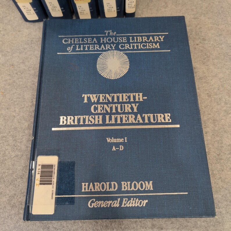 Twentieth-Century British Literature Harold Bloom Chelsea House 6 Vol Set 1985 image 2