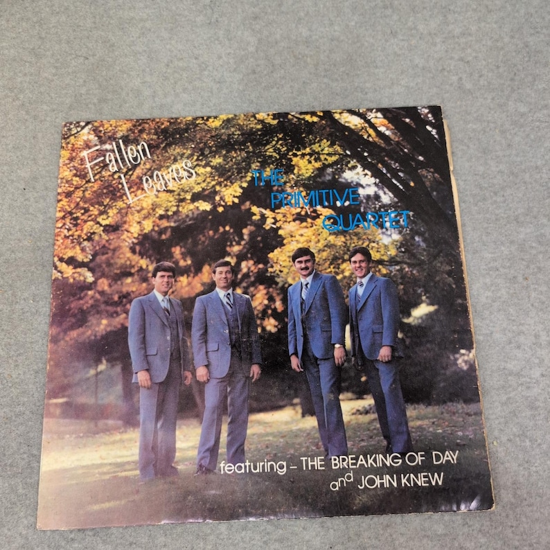 Primitive Quartet Fallen Leaves Vinile LP Southern Gospel MRC 1068 immagine 1