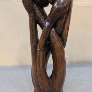 Marwal Industries Inc Kissing Couple Sculpture Vintage Mid Century Modern image 3