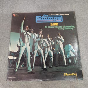 J.D. Sumner & The Stamps Quartet Live At Murray State University 2 LP Vinyl 1975 image 1