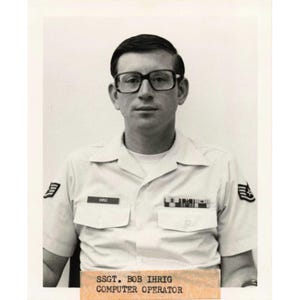 5 VTG 1970s US Air Force Personnel Photos Korea Data Automation Named Portraits image 2