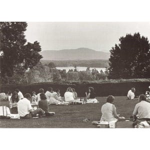 William H Tague, juego de 15 postales, Berkshires, Tanglewood, Leonard Bernstein, Naturaleza imagen 13