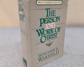 De persoon en het werk van Christus Benjamin B Warfield 1950 hardcover stofomslag