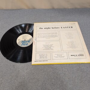 The Inspirations Night Before Easter Vinyl LP Mark Five MV4463 Gospel image 2