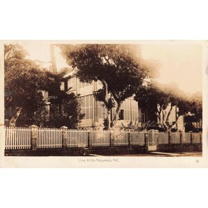 ニューカレドニア産1940年代ヴィンテージRPPCポストカード20枚セット - 写真をご覧ください！ 画像 12