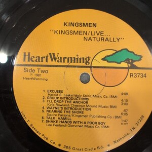 The Kingsmen Live Naturally 2-LP & Chart Breakers Schallplatte Lot Evangelium R3734 Bild 4