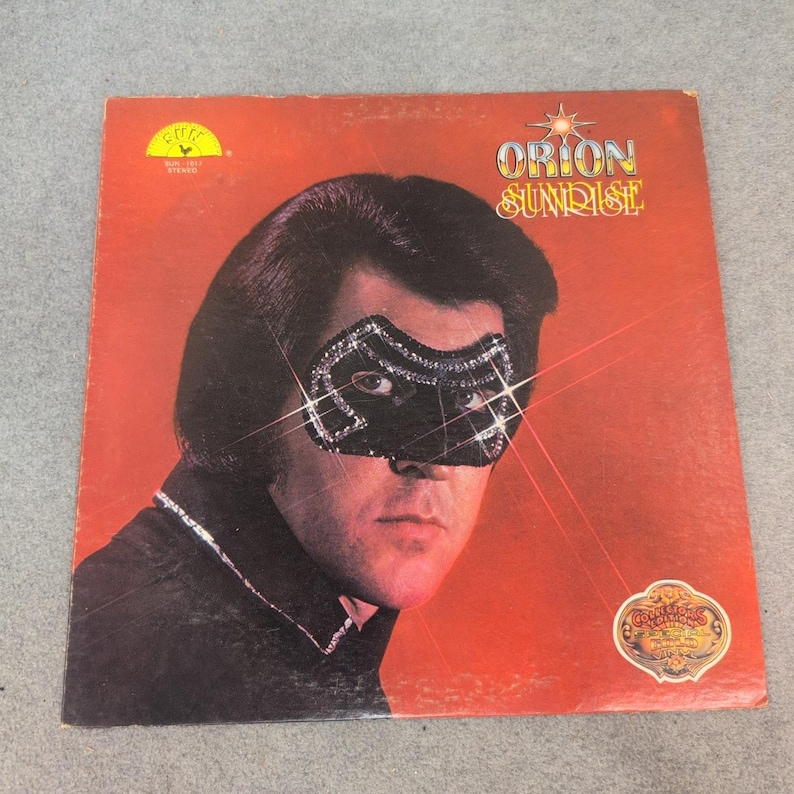 Orion Sunrise Gold Vinyl LP Sun Records SUN-1017 Collector Edition 1979 Stereo image 1