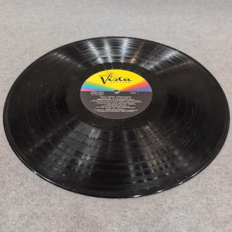 Disney Bedknobs and Broomsticks Soundtrack Vinyl LP STER-5003 Buena Vista image 3