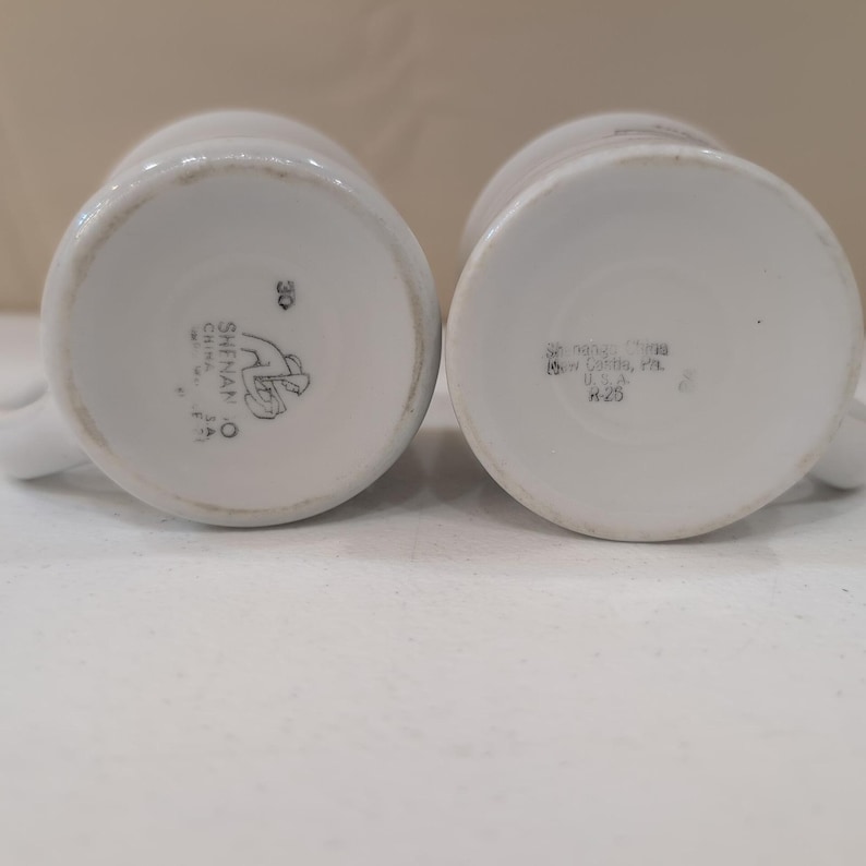 VTG Krystal Hamburgers Restaurant 2 mokkenset, stevige meeneemzak vol afbeelding 5