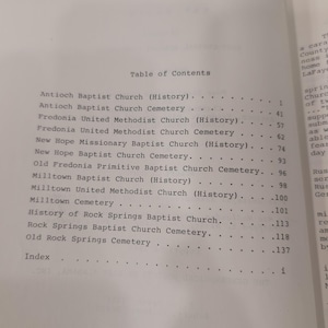 Tap Roots Vol 4 Epitaffi e registri ecclesiastici della contea di Chambers, Alabama, 1985 immagine 3