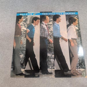 The Gold City Quartet Walk On Vinyl LP Southern Gospel 1984 R3882 image 1