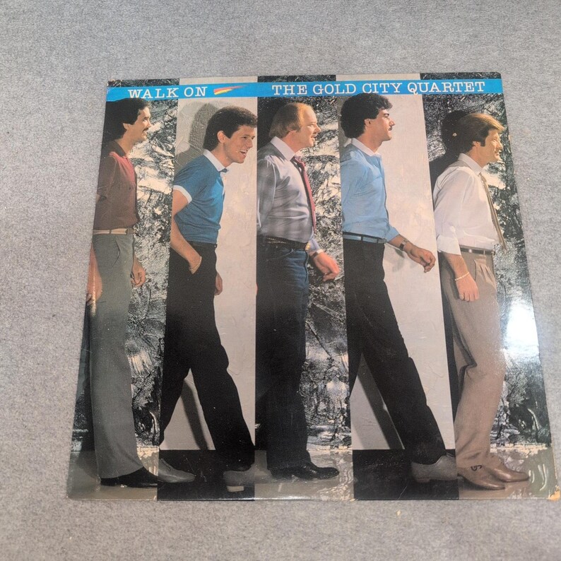 The Gold City Quartet Walk On Vinyl LP Southern Gospel 1984 R3882 image 1