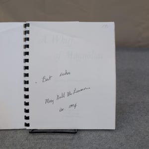 A Whiff of Magnolias Mary Nell McLennan Signed 1994 Stories and Essays Book image 2
