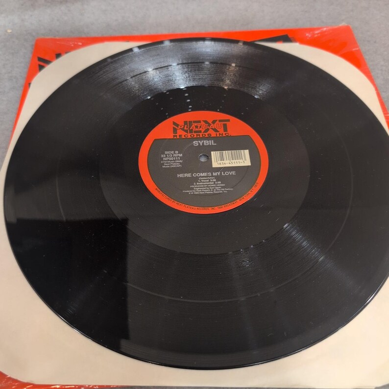 Sybil Walk On By 12" Vinyl Single 1989 Next Plateau NP50111 UK Remix VG+ zdjęcie 6