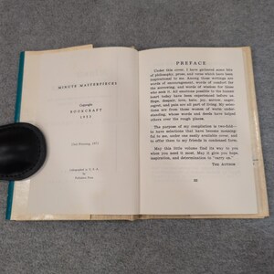 Minute Masterpieces Lucy Gertsch 1972 Bookcraft Inspirational Prose Verse Book image 2
