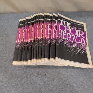 Lot of 19 The Choir Herald January February 1998 Choral Sheet Music Lorenz image 1