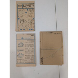 VTG 1976 McCall's 5036 Sewing Pattern Misses' Stretch Knit Bathing Suits FF/UC image 4