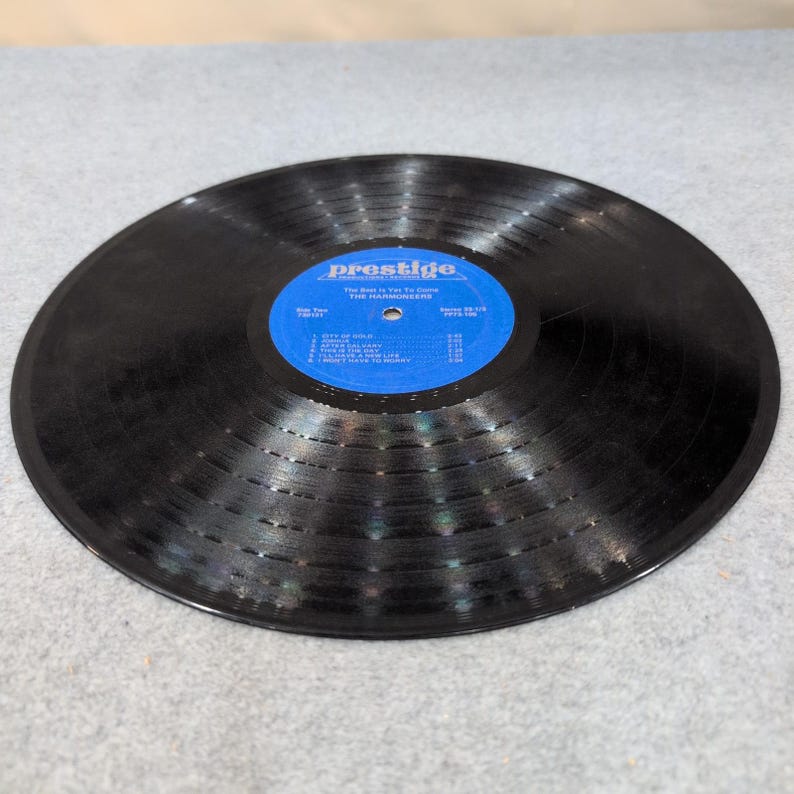 The Harmoneers Het beste moet nog komen Vinyl-LP Prestige PP73-105 Gospel Stereo afbeelding 6