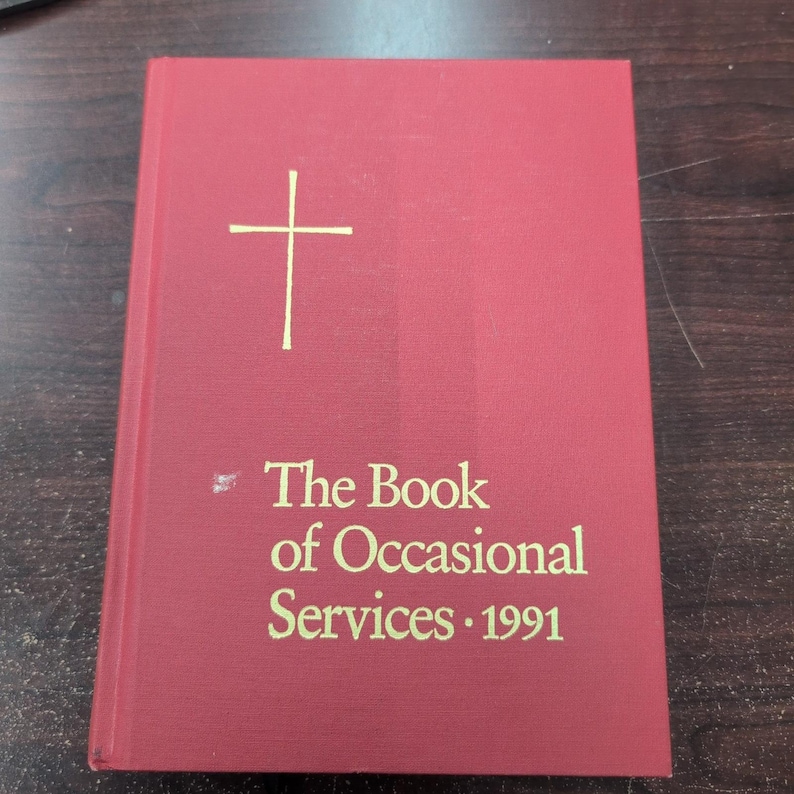 The Book of Occasional Services 1991 Episcopal Church Red Hardcover 089869227X image 1