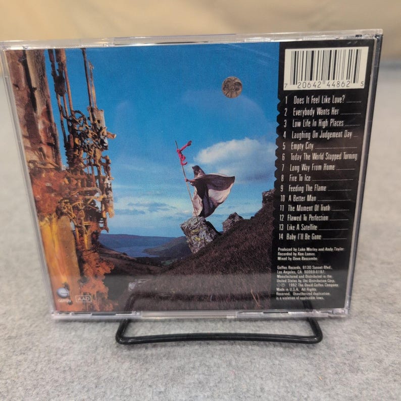 Thunder Laughing On Judgement Day CD 1992 Geffen Records Hard Rock DGCD-24486 image 2