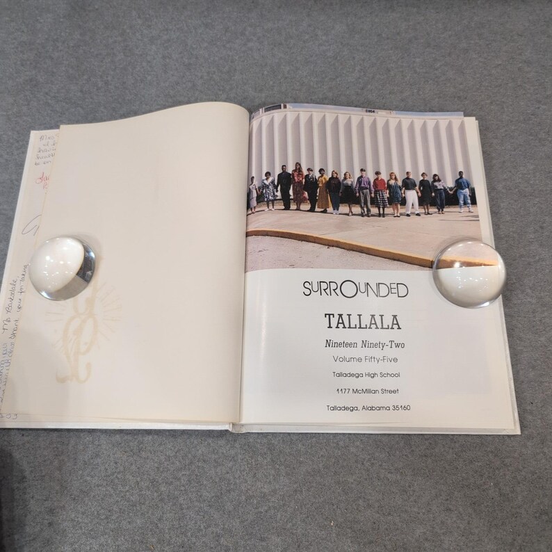1992 Tallala Talladega High School Yearbook Alabama Vol 55 Surrounded Vintage image 4